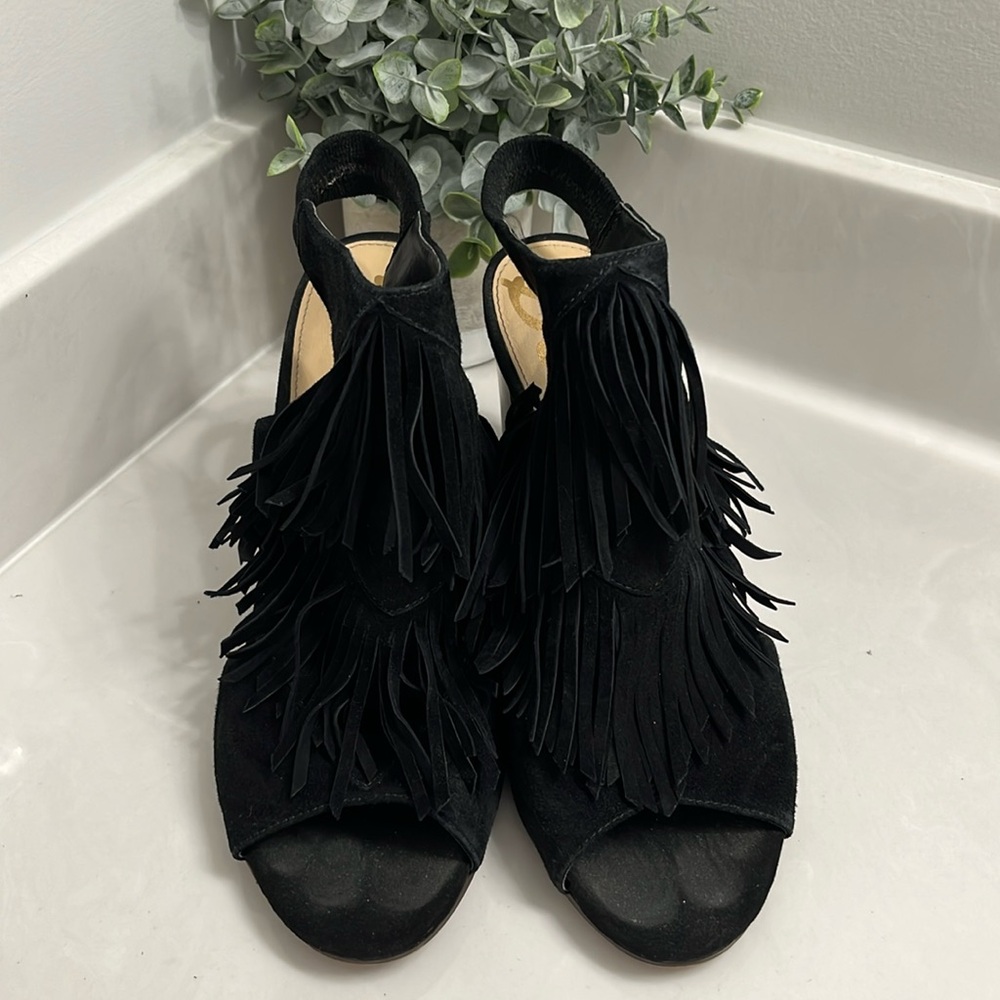 Sam Edelman ladies black suede shoes